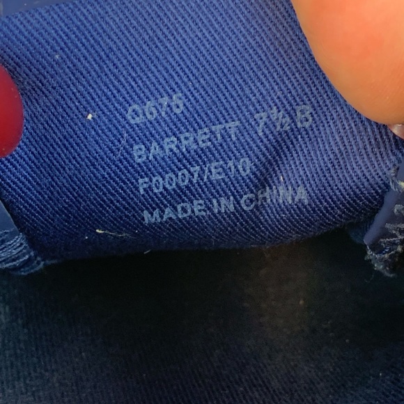 Coach Barrett Sneakers Size 7.5 B Lace-up Leather - Picture 6 of 8